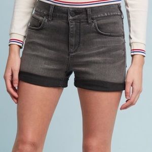 Anthropologie Pilcro Script High Rise Shorts